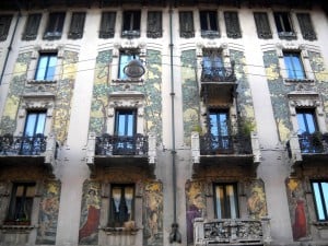 milano itinerari turistici - liberty