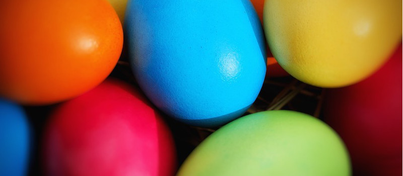 uova pasquali da colorare